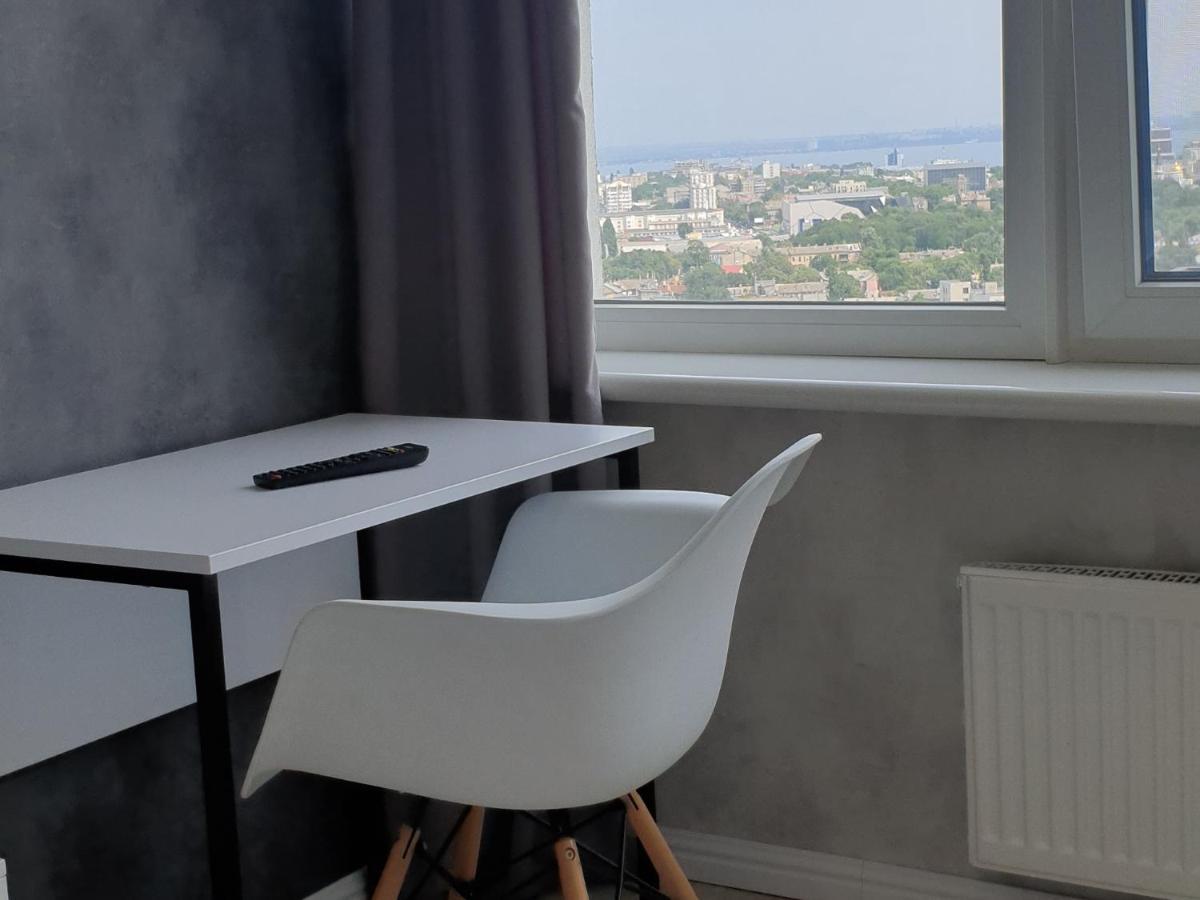 Apartment Sky 24 Floor In Centre Odessa Luaran gambar